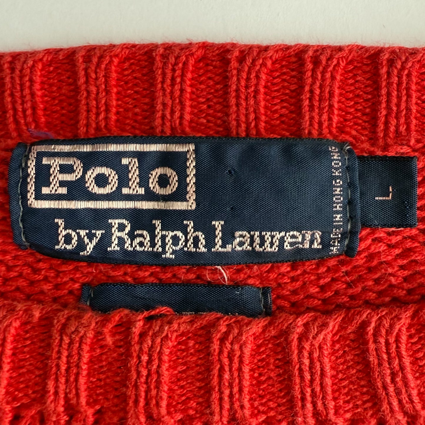 Ralph Lauren Heavy Knit - Large