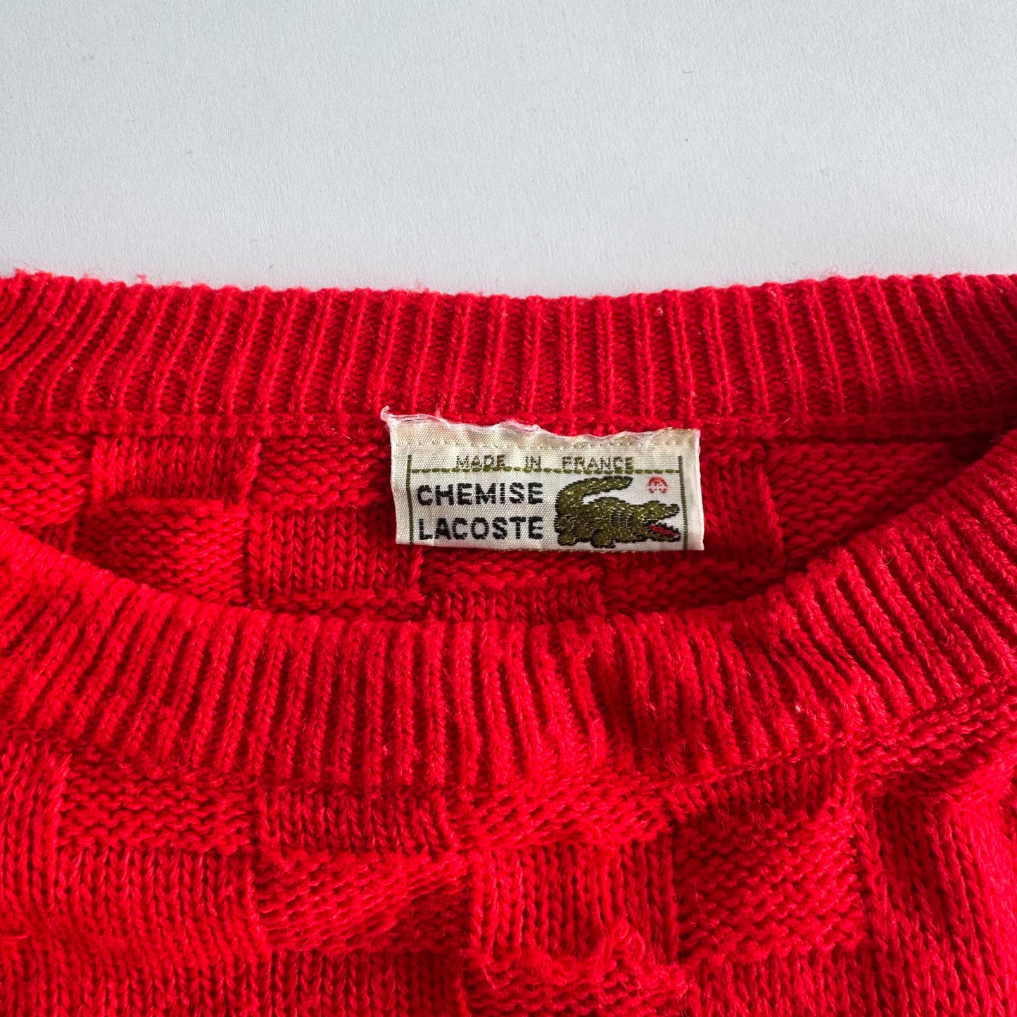 Lacoste Heavy Knit - Large