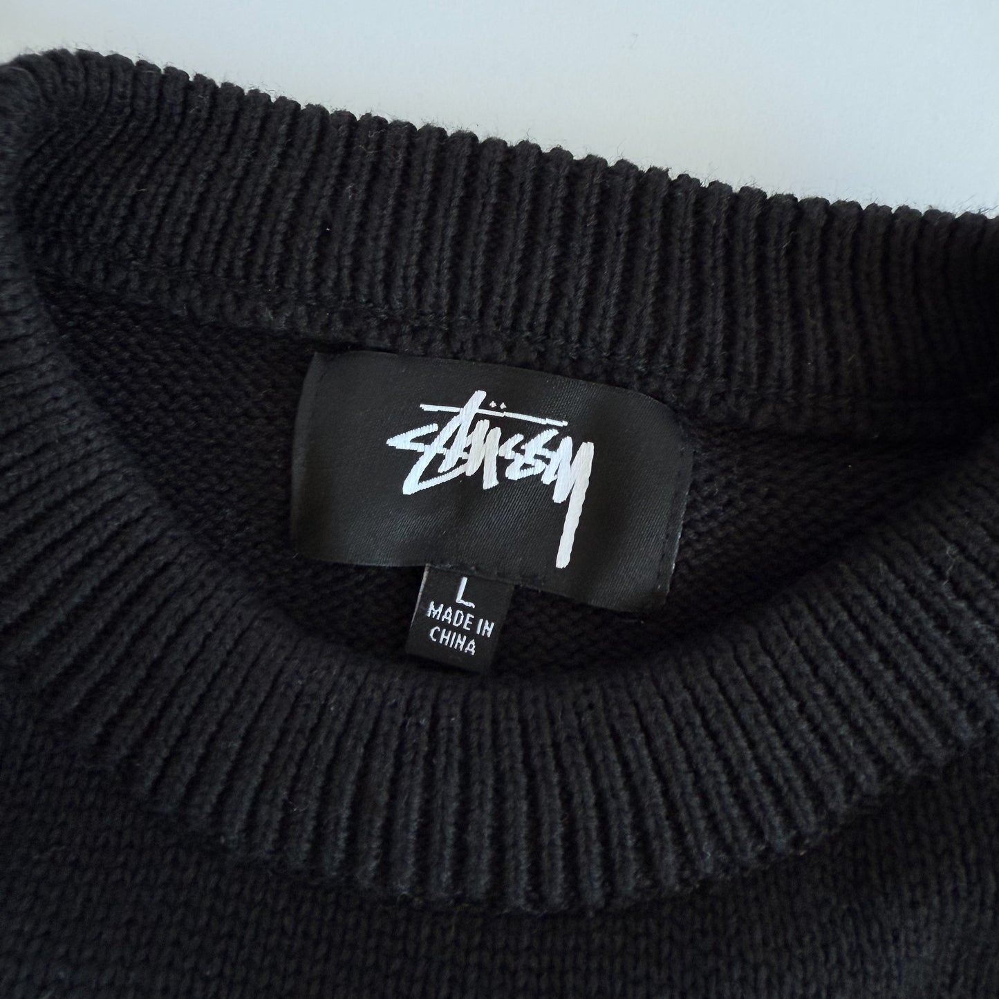 Stussy Swirly S Knit - Large