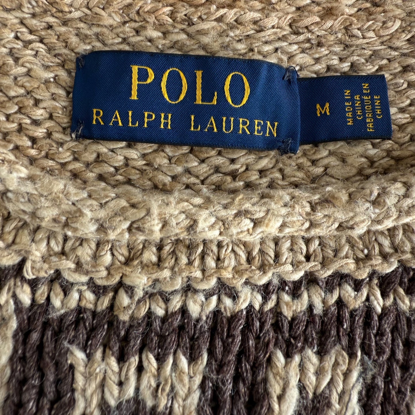 Ralph Lauren Fisherman Knit - Medium