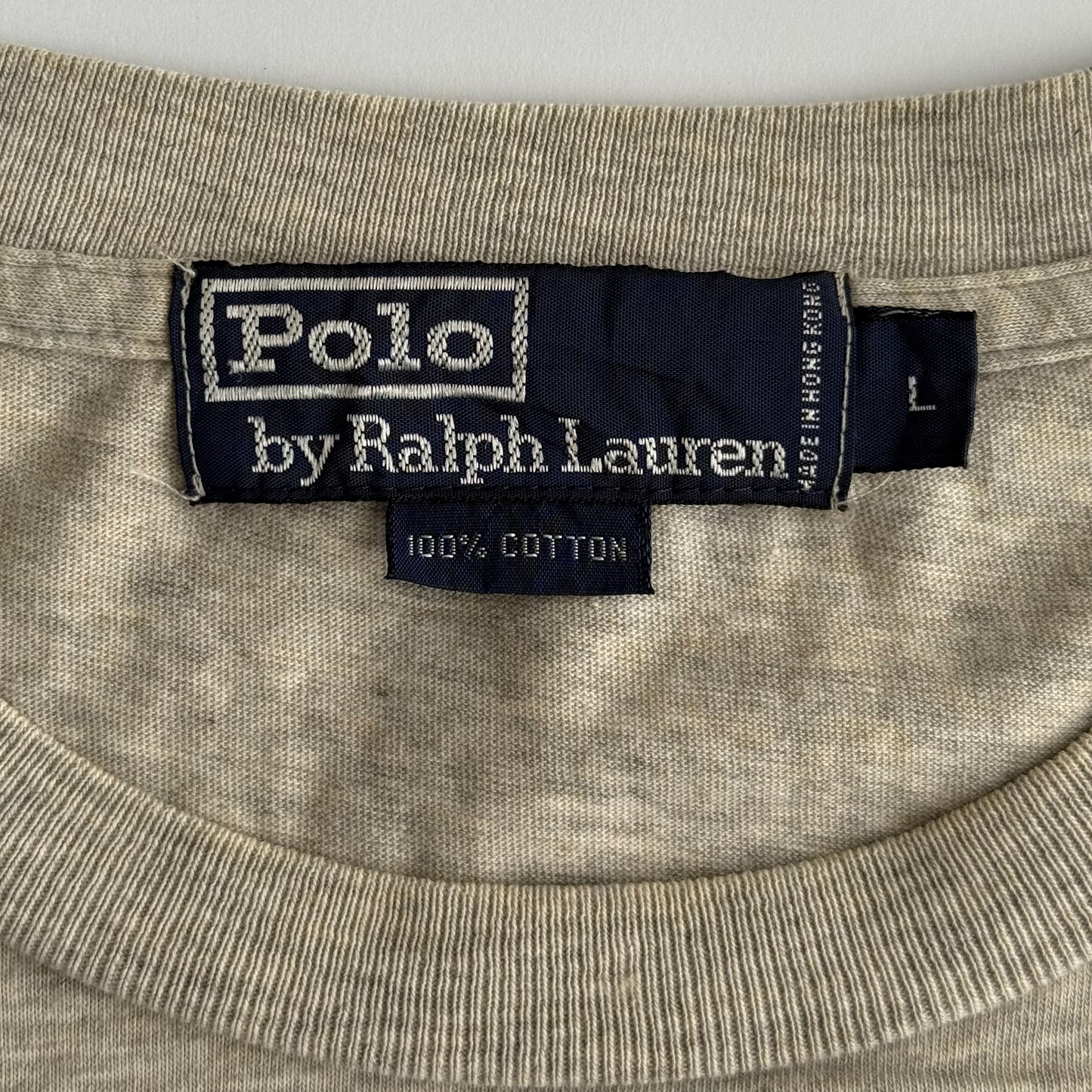 90s Ralph Lauren Hockey Bear T-Shirt - Large