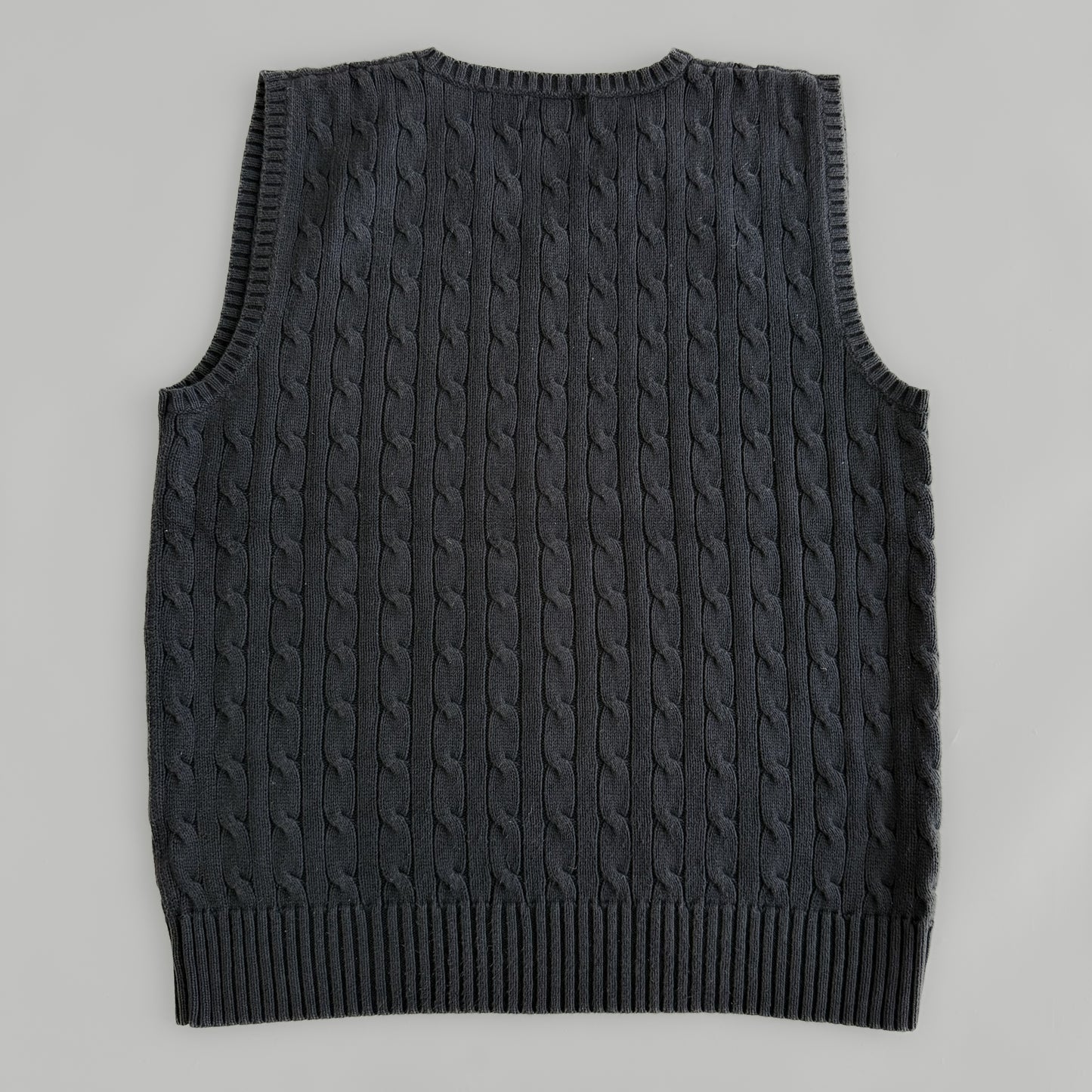 Ralph Lauren Cable Knit Vest - Small