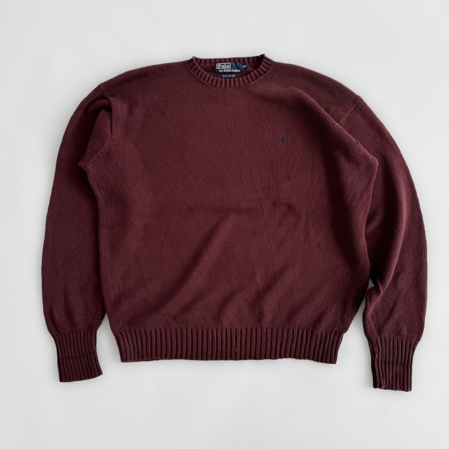 Ralph Lauren Heavy Knit Sweater - XL