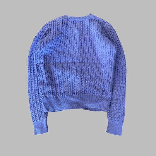 Ralph Lauren Cable Knit Cardigan - Small