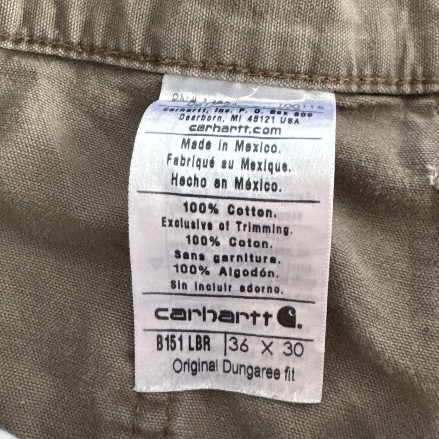 Carhartt Carpenter Jeans - 36”