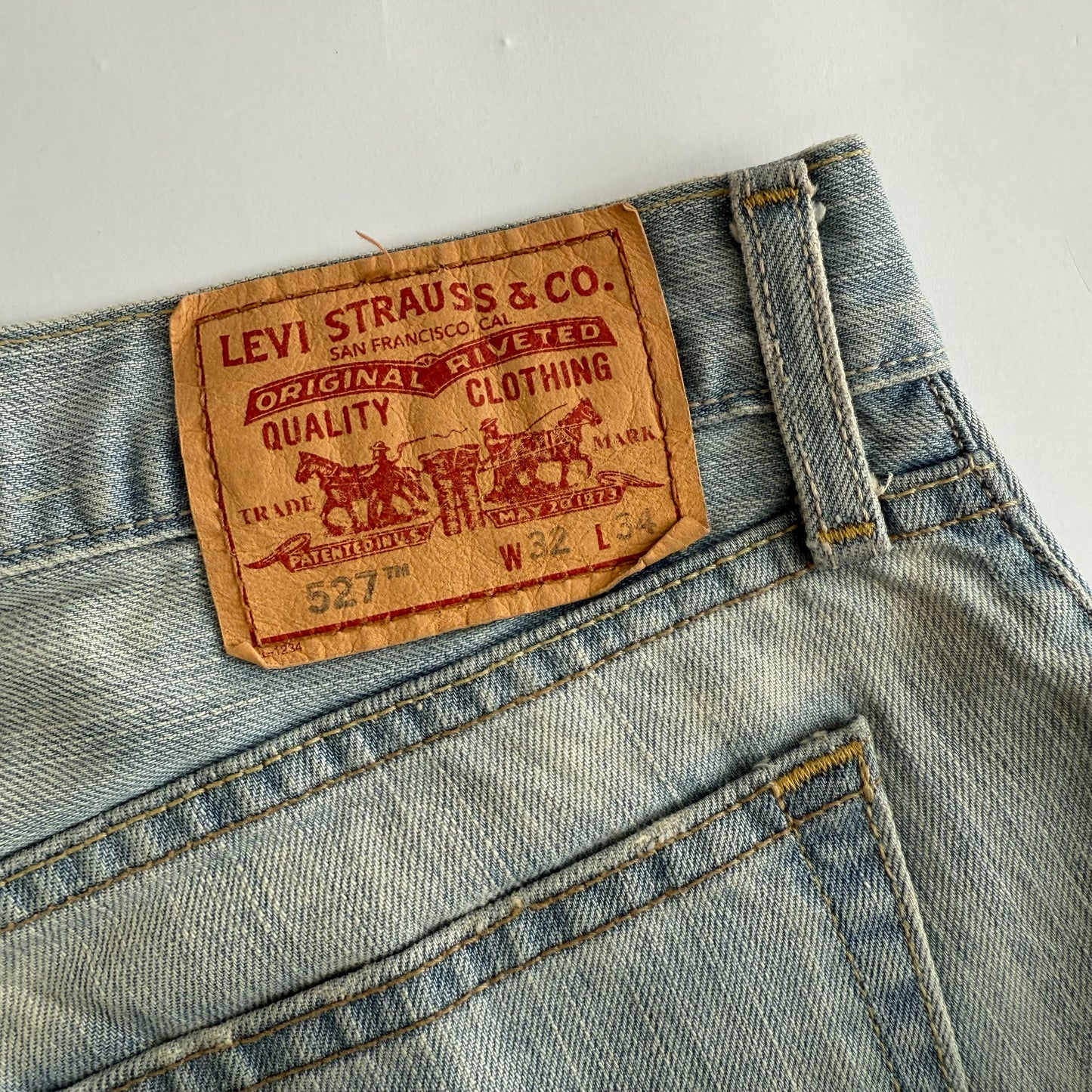 Levis 527 Bootcut Jeans - 32 X 34