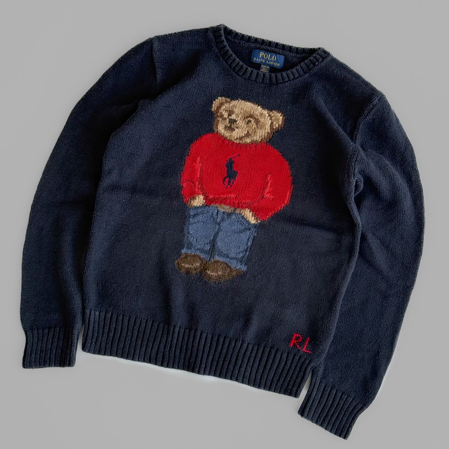 Ralph Lauren Bear Knit - Small