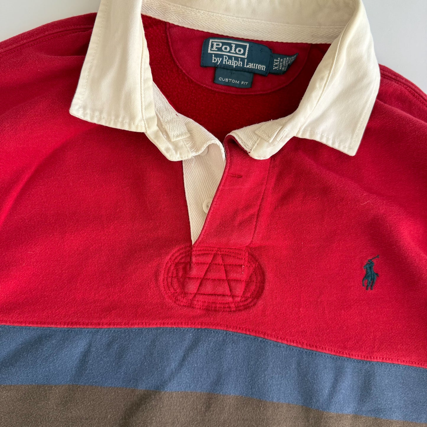 Ralph Lauren Striped Rugby Shirt - XXL