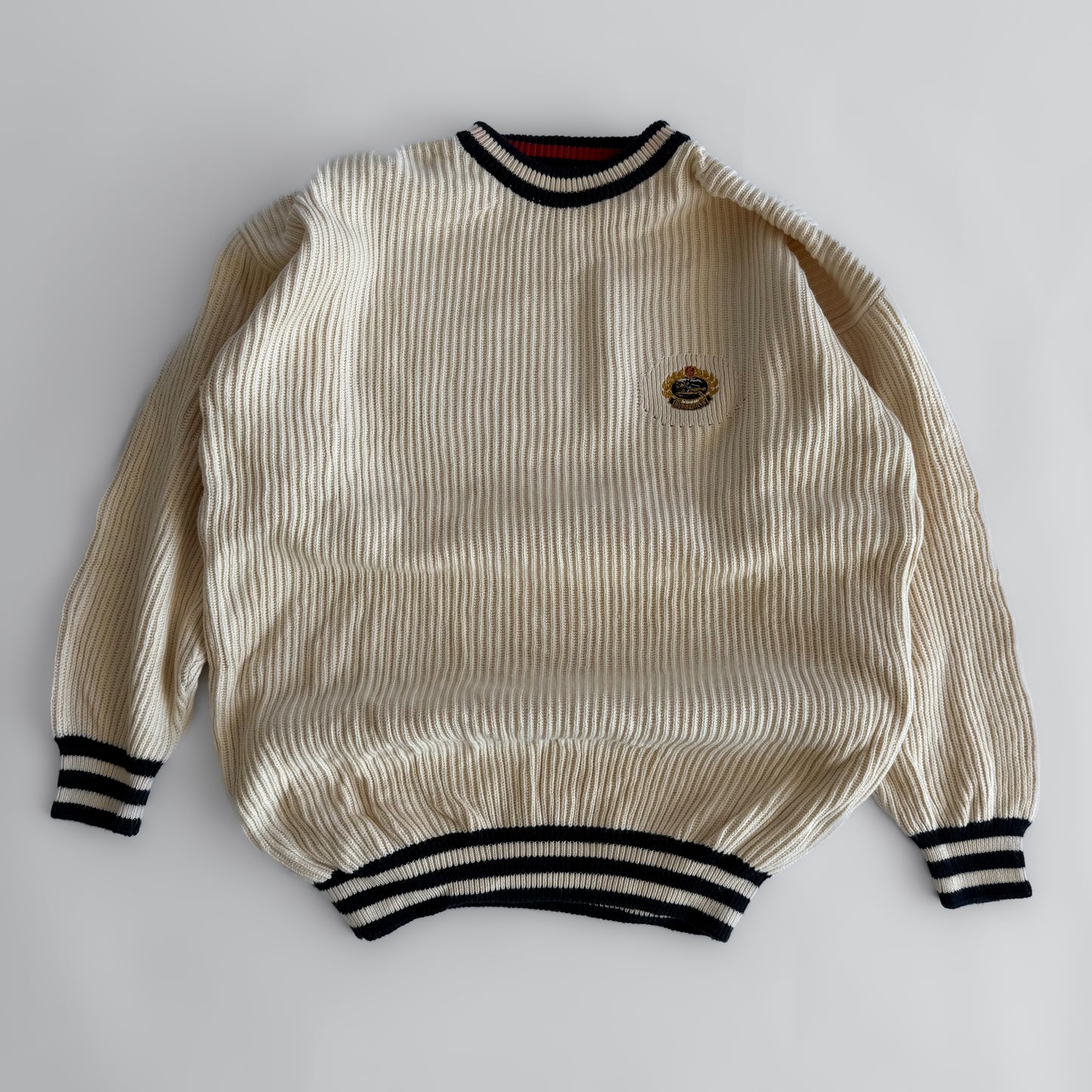 Burberry Ribbed Sweatshirt - Large