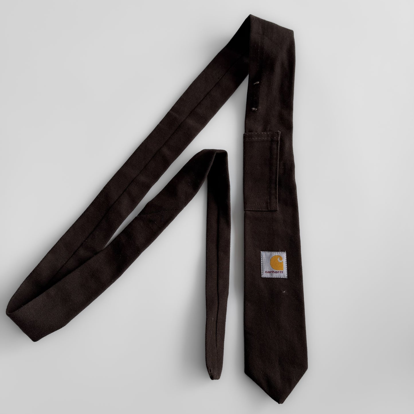 Reworked Carhartt Tie - Brown