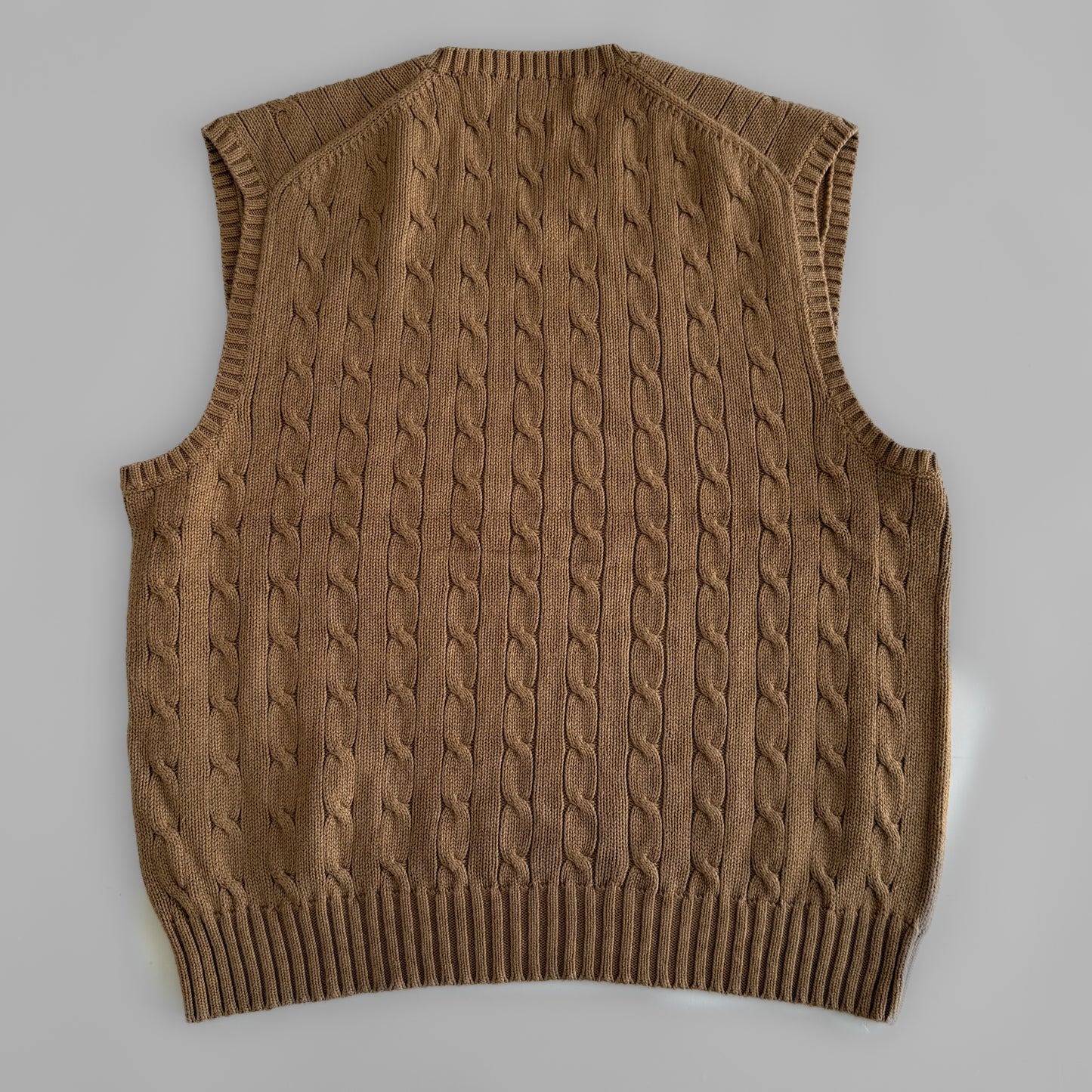 Ralph Lauren Cable Knit Vest - Large