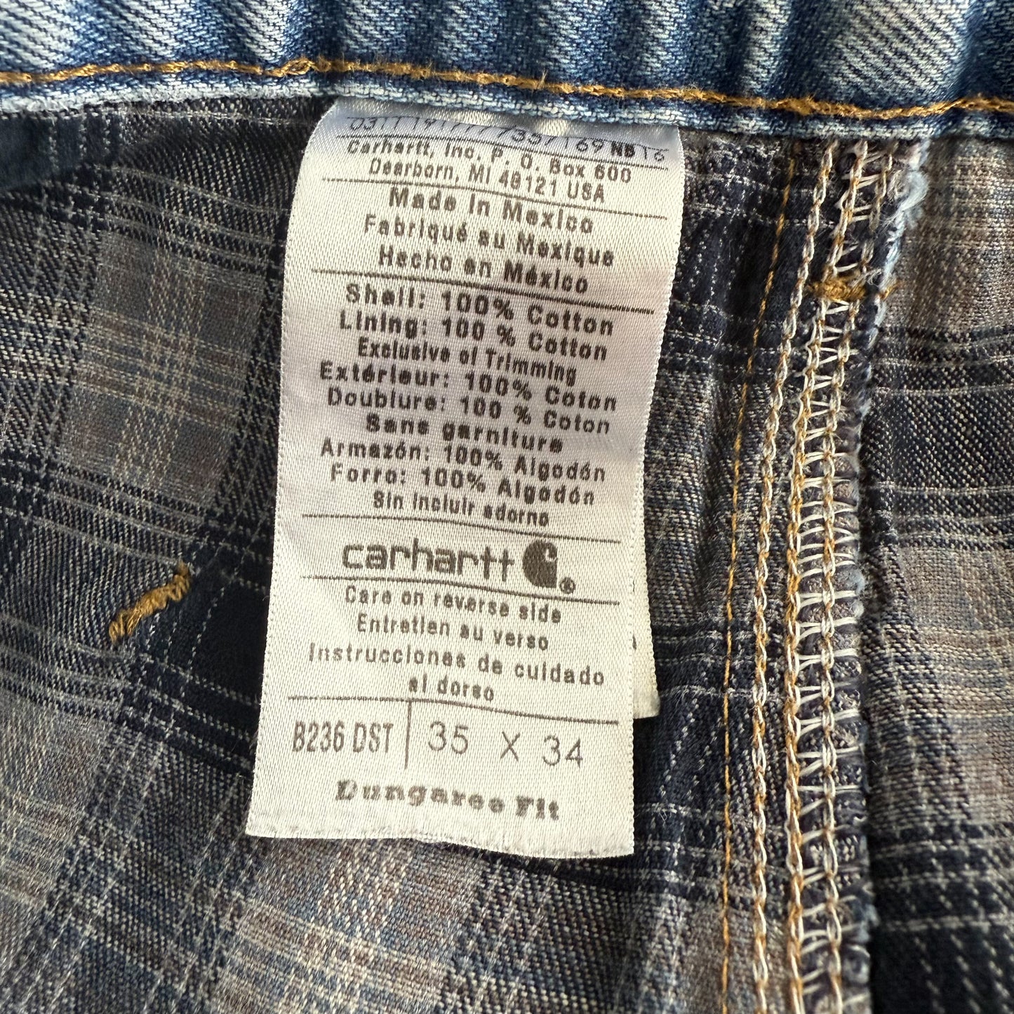 Carhartt Carpenter Jeans - 35 X 34