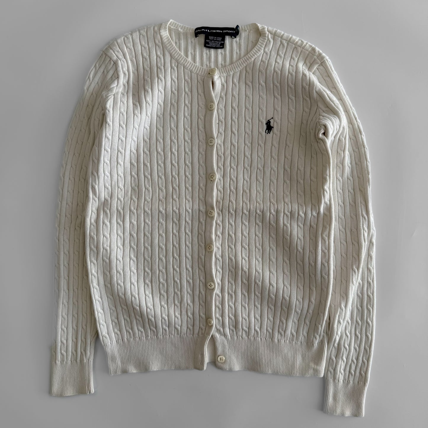 Ralph Lauren Cable Knit Cardigan - XS