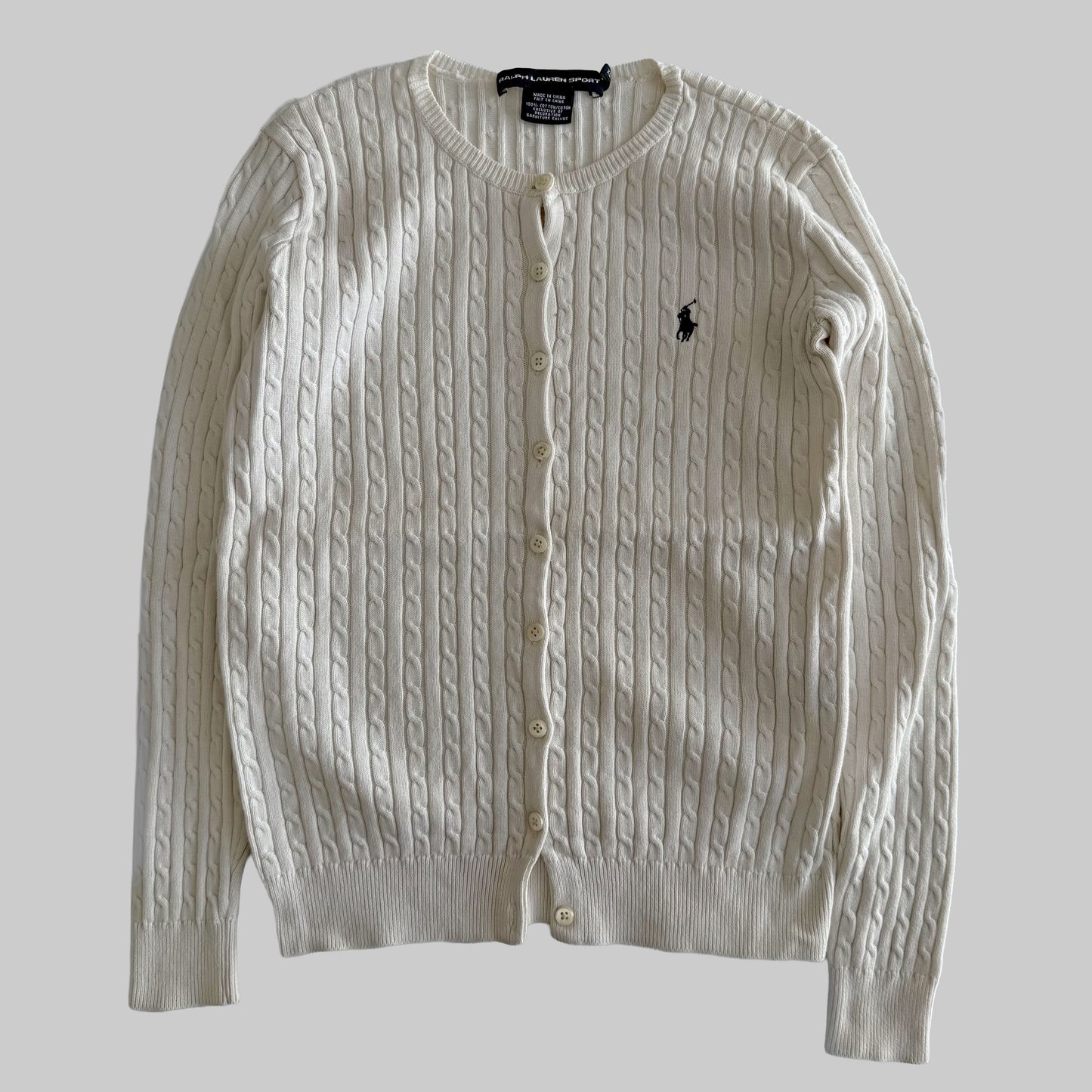 Ralph Lauren Cable Knit Cardigan - XS