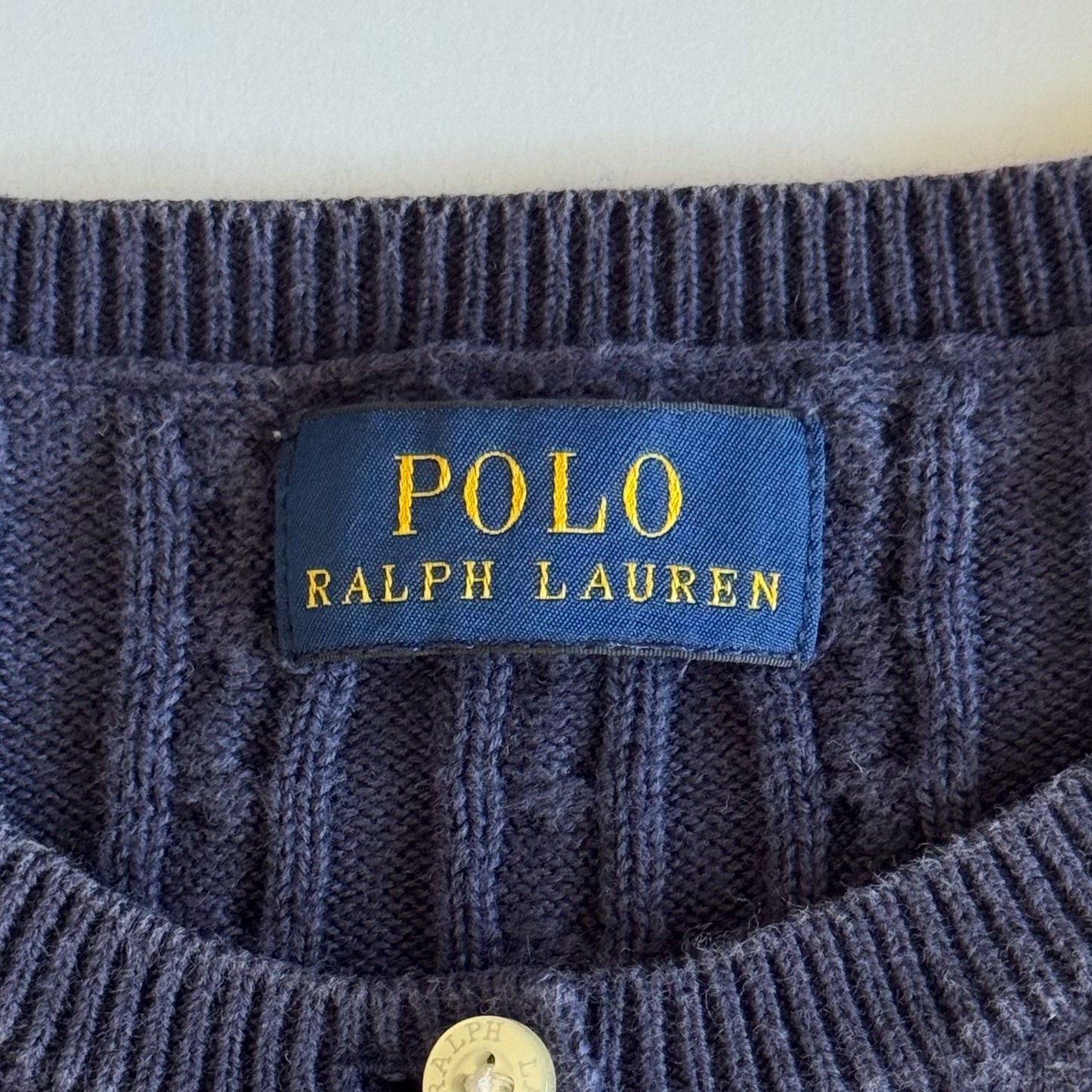 Ralph Lauren Cable Knit Cardigan - XS