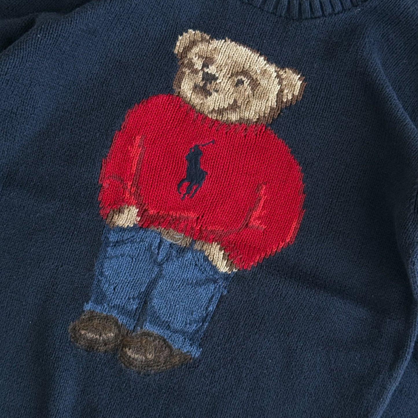 Ralph Lauren Bear Knit - Small