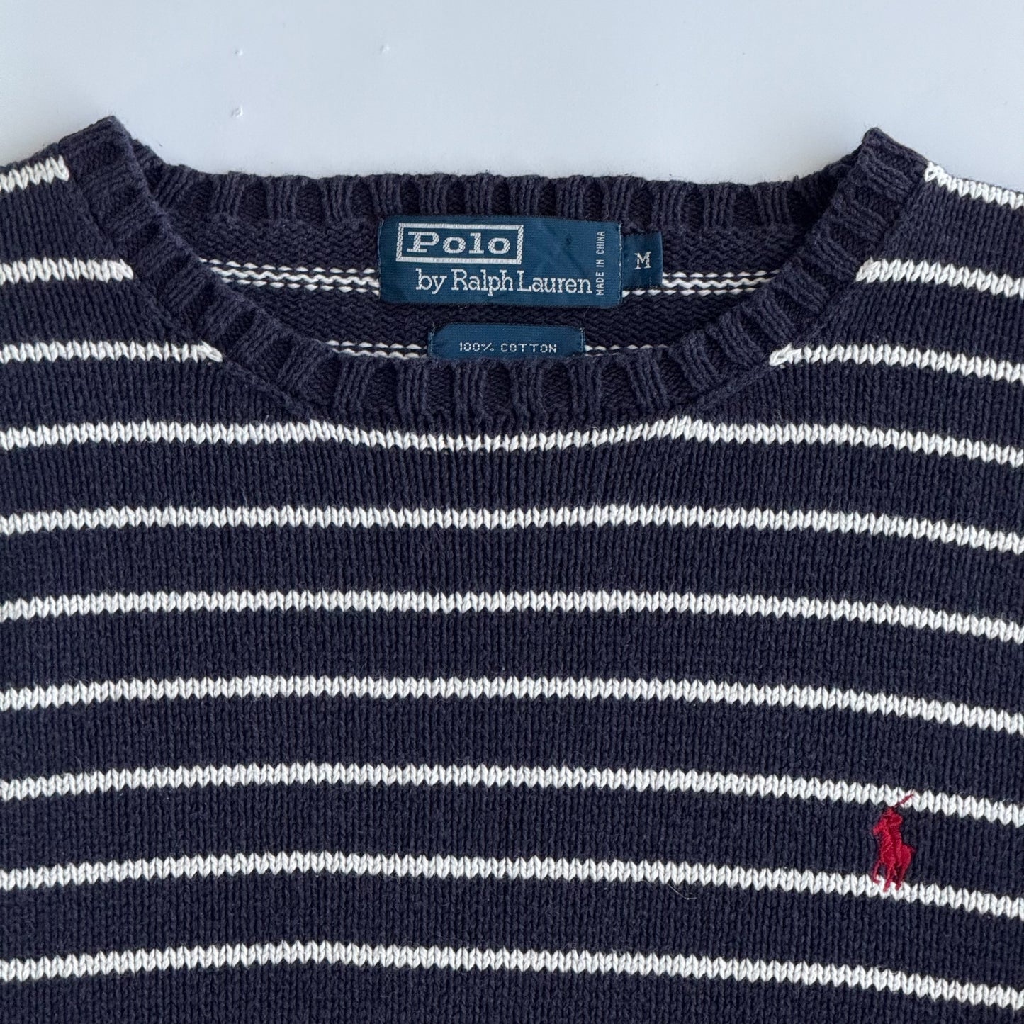 Ralph Lauren Striped Heavy Knit - Medium