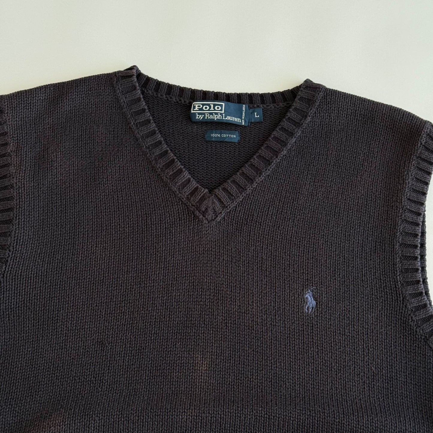 Ralph Lauren Knitted Vest - Large
