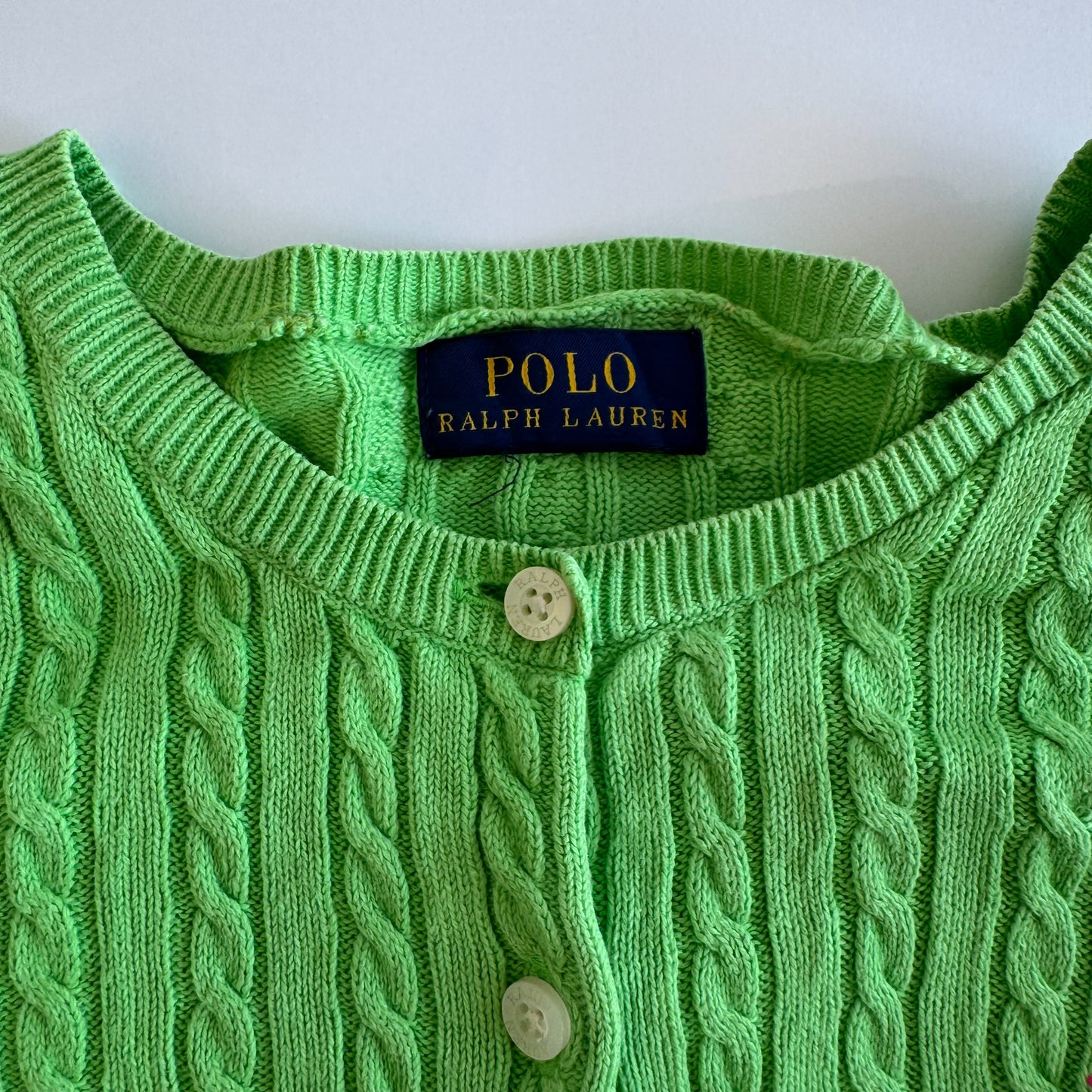 Ralph Lauren Cable Knit Cardigan - XS