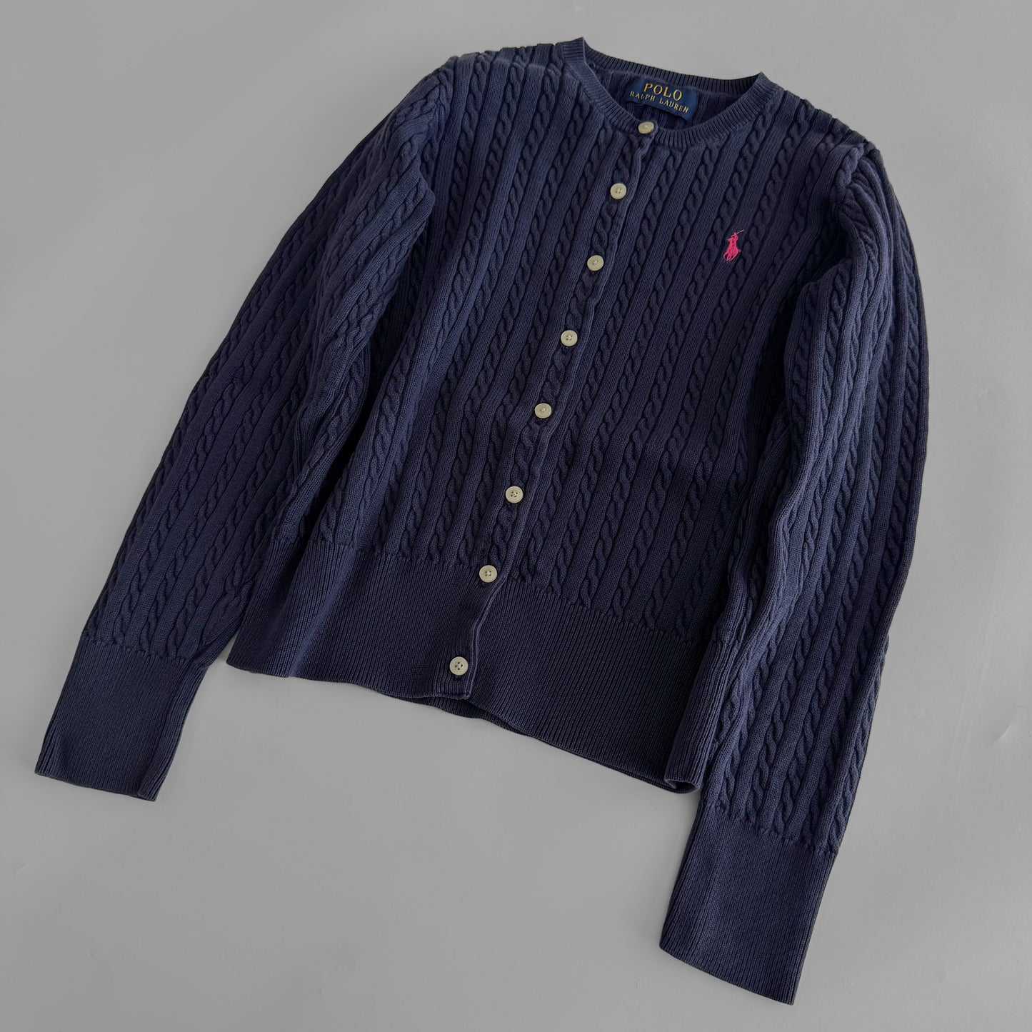 Ralph Lauren Cable Knit Cardigan - XS