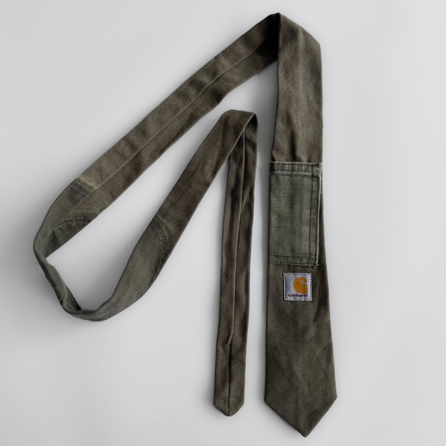 Reworked Carhartt Tie - Green