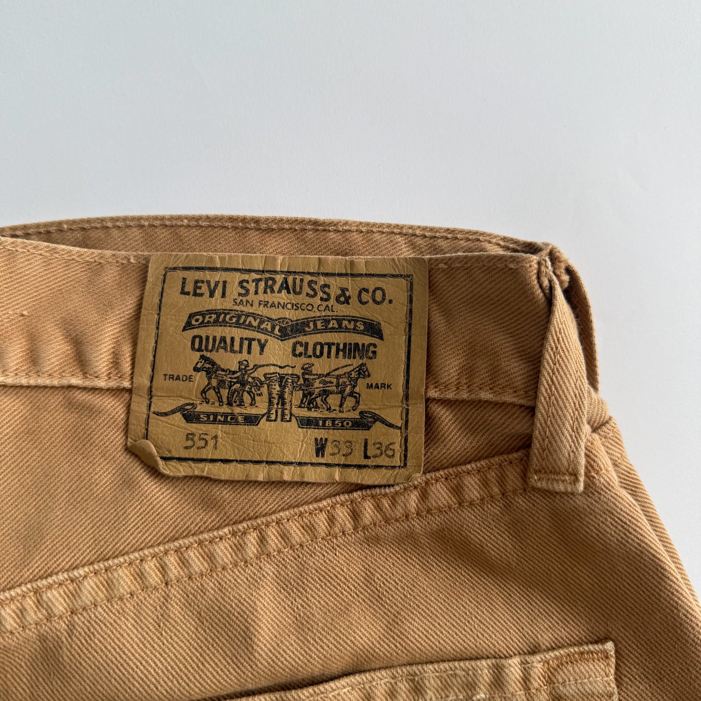 Levis 551 Baggy Jeans - 33 X 36