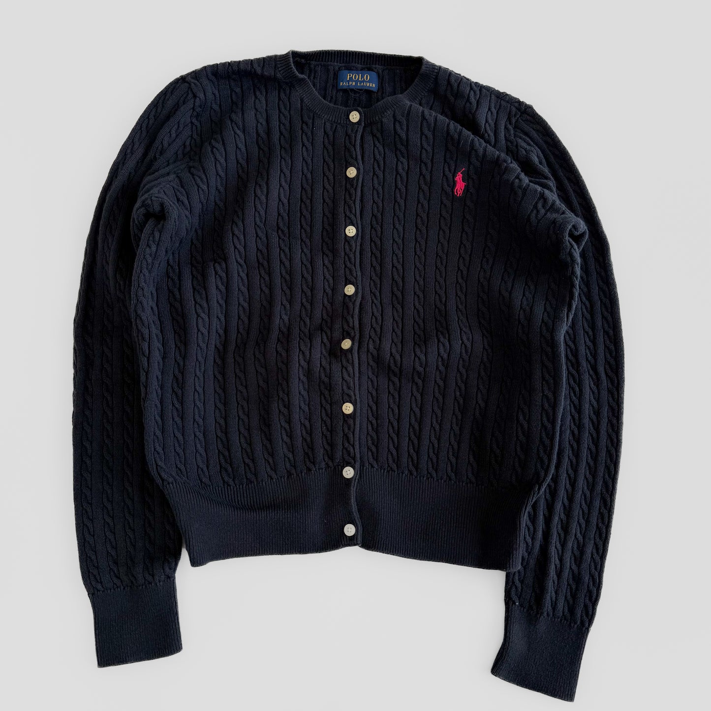 Ralph Lauren Cable Knit Cardigan - XS