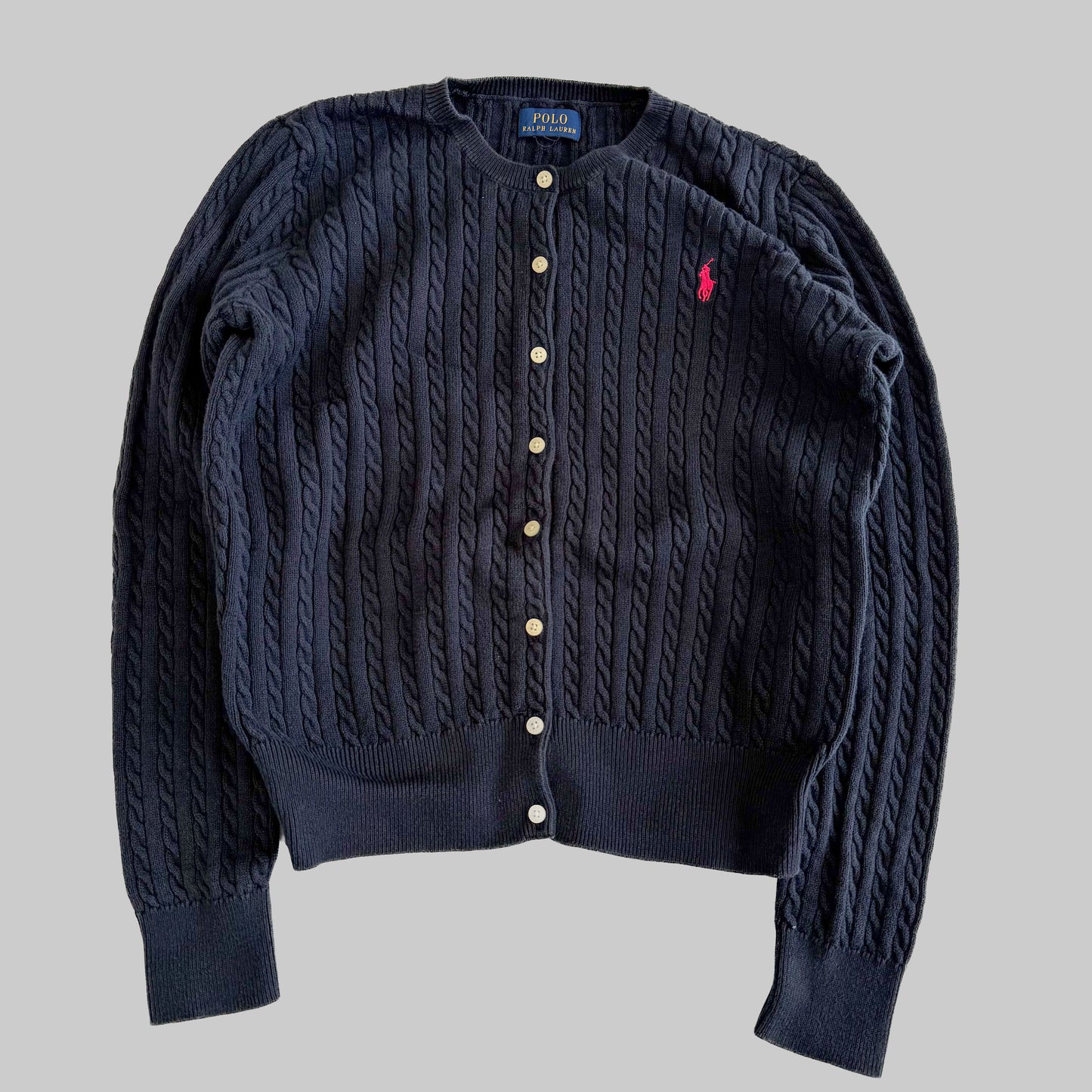 Ralph Lauren Cable Knit Cardigan - XS