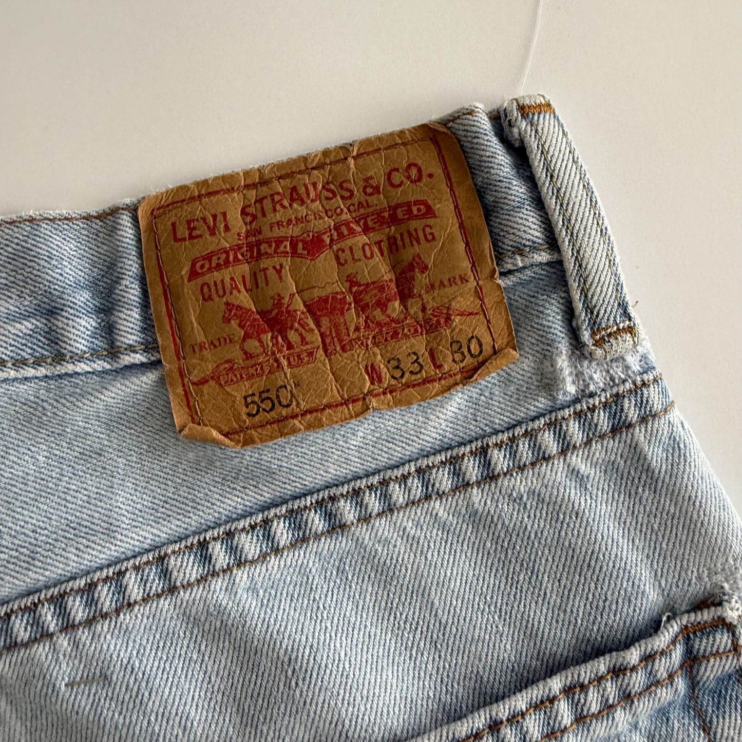 Levis 550 Baggy Jeans - 33 X 30