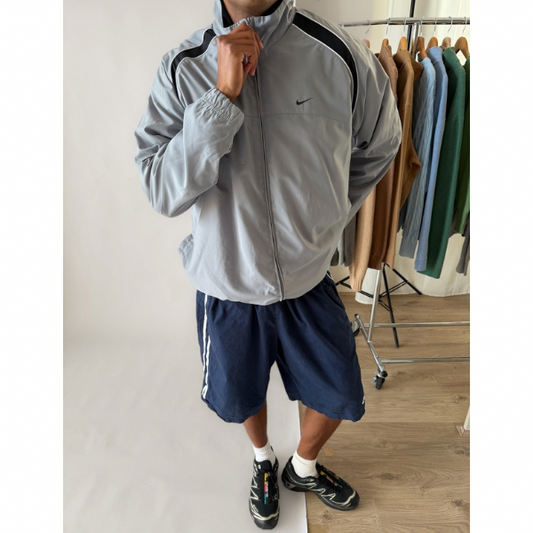 Y2K Nike Panelled Track Jacket - XXL