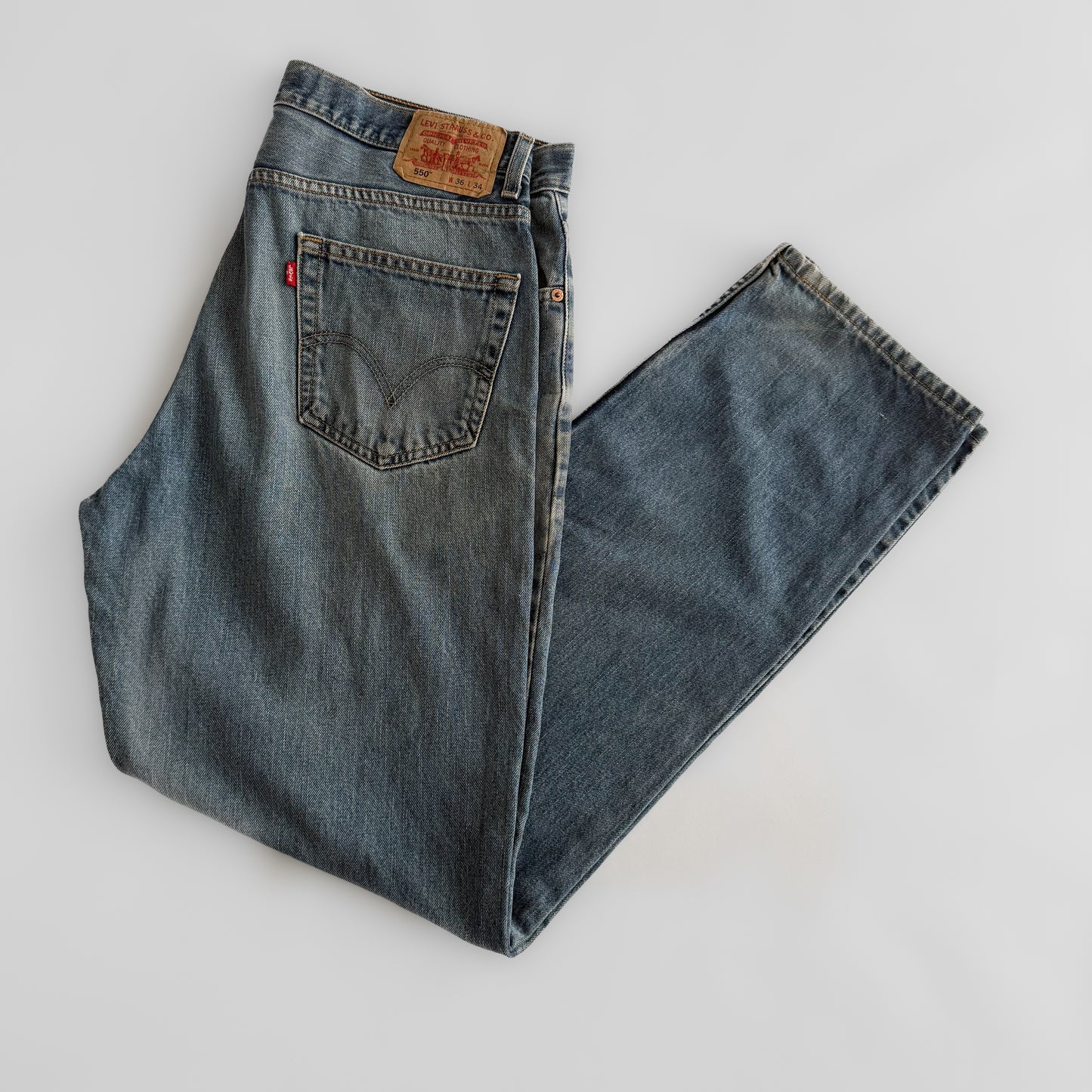 Levis 550 Baggy Jeans - 36 X 34
