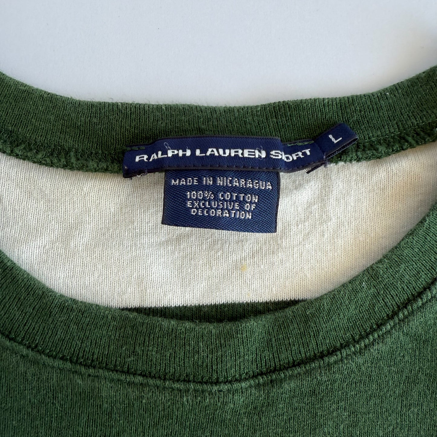 Ralph Lauren Striped T-Shirt - Large