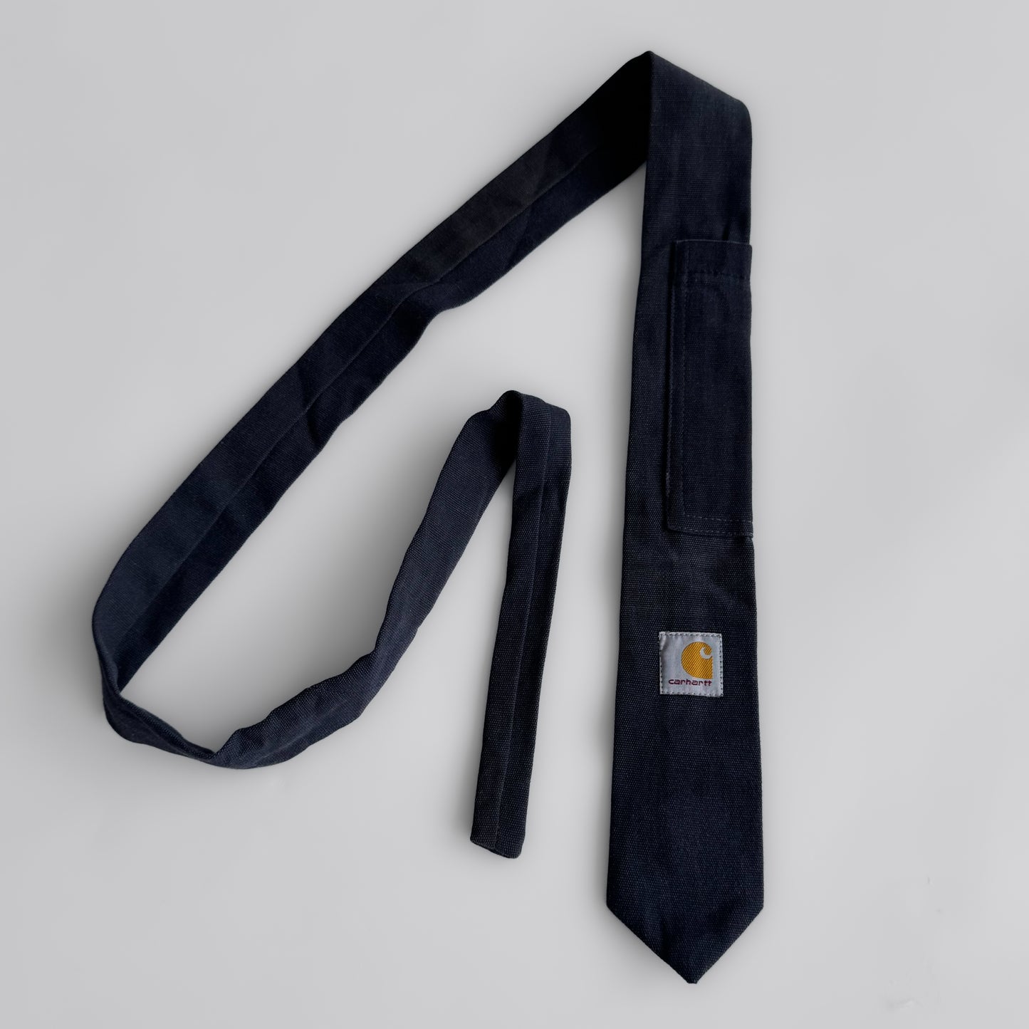 Reworked Carhartt Tie - Navy