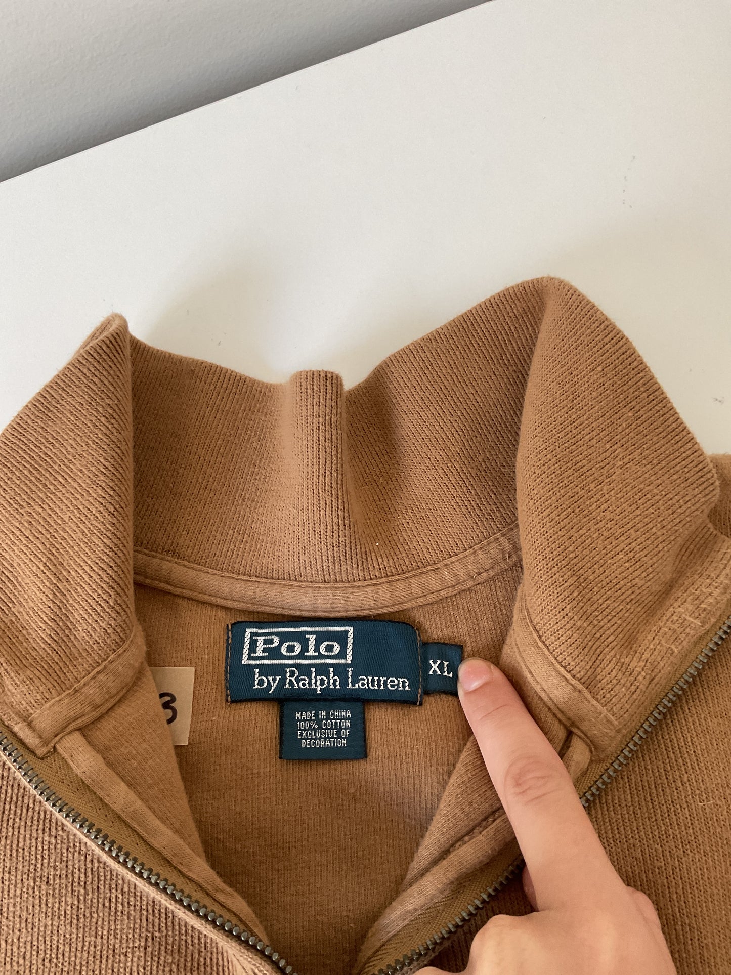 90s Polo Ralph Lauren Quarter Zip - XL