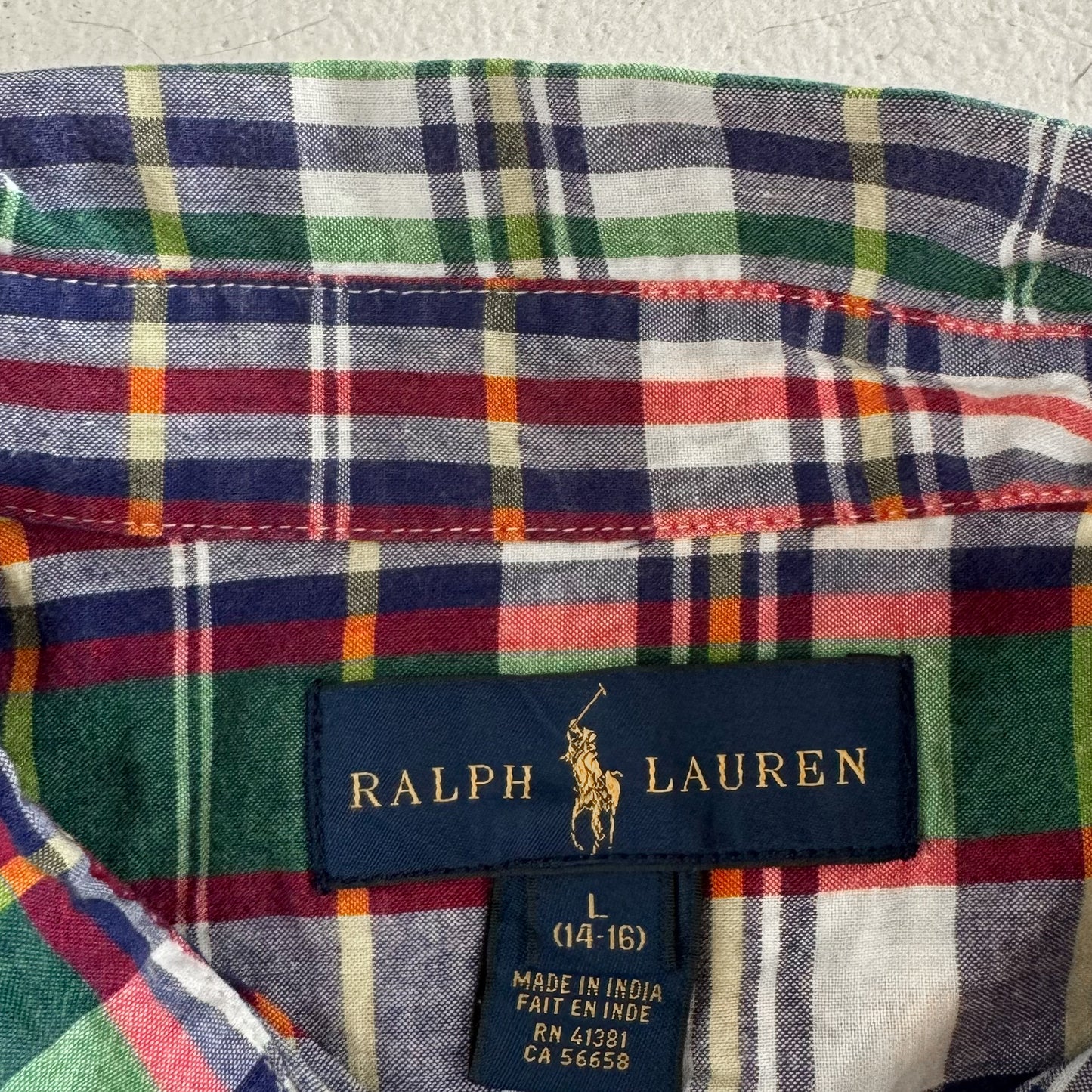 Ralph Lauren Button Up Shirt - Medium