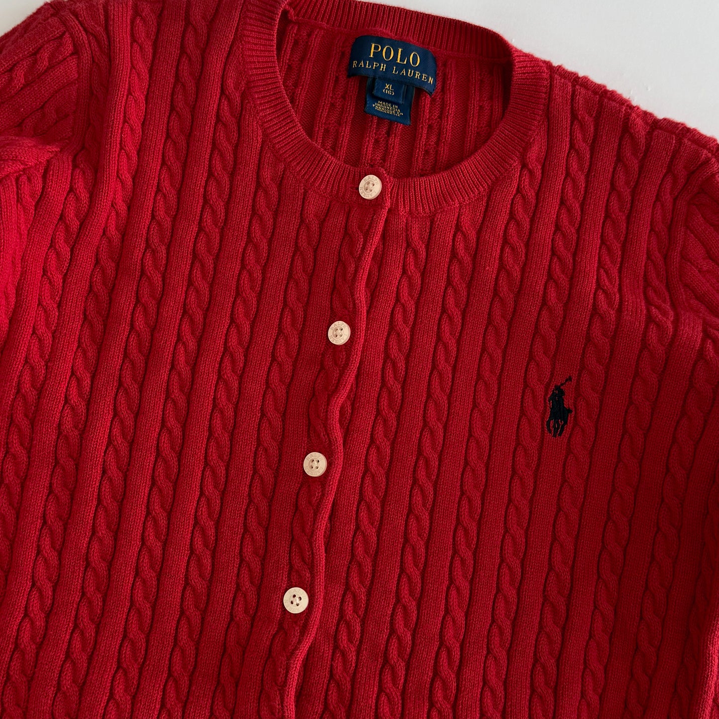 Ralph Lauren Cable Knit Cardigan - XS
