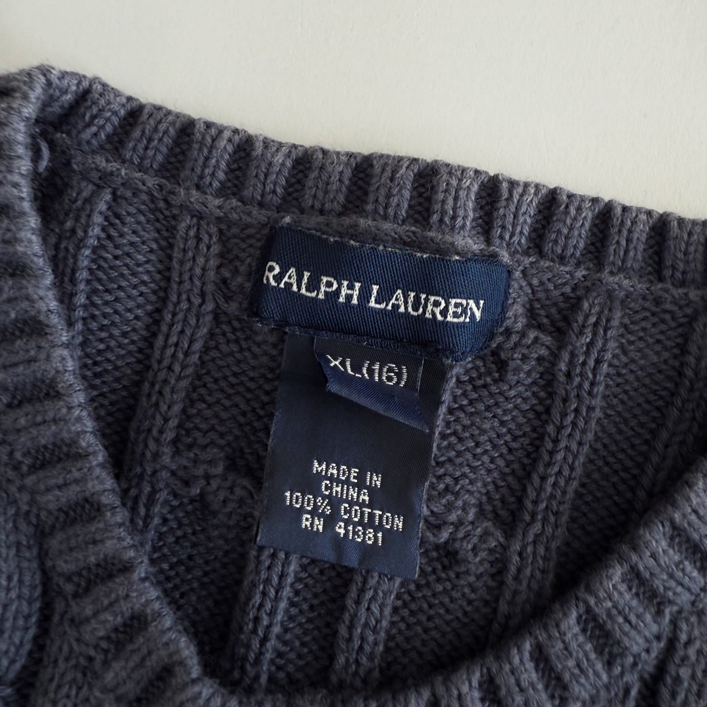 Ralph Lauren Cable Knit Cardigan - XS