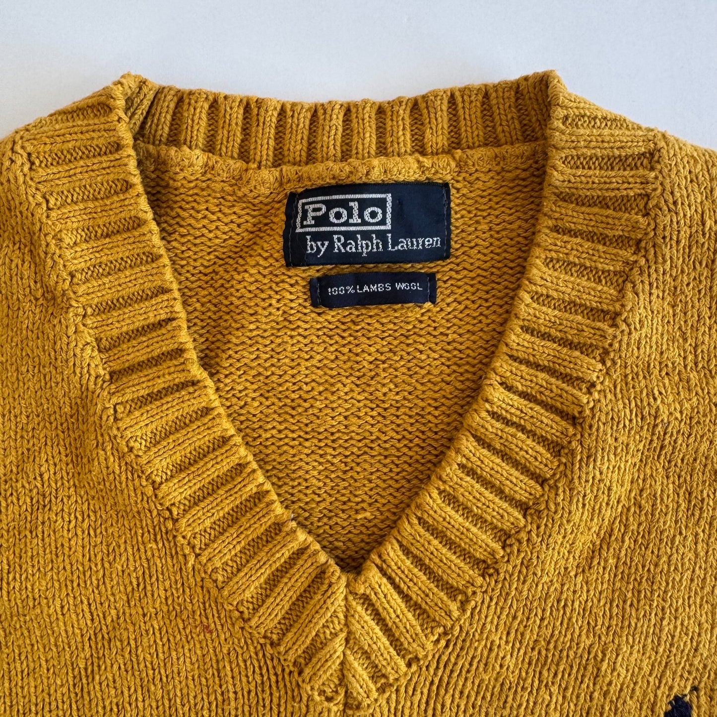 Ralph Lauren Knitted Vest - Medium