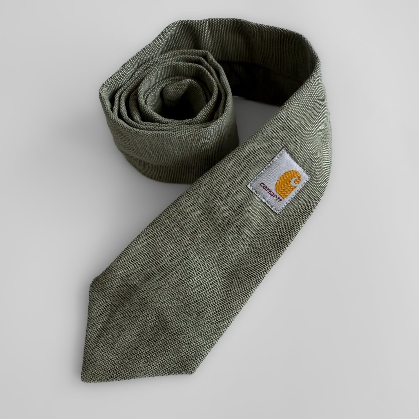 Reworked Carhartt Tie - Green