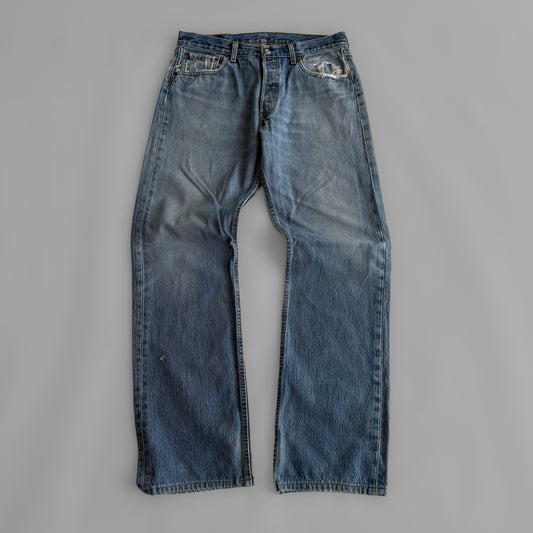 Levis 501 Straight Cut Jeans - 33”