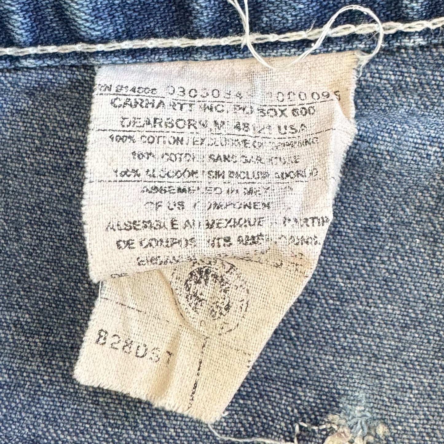 Carhartt Carpenter Jorts - 36”