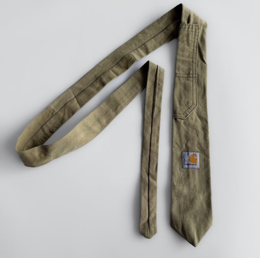 Reworked Carhartt Tie - Beige