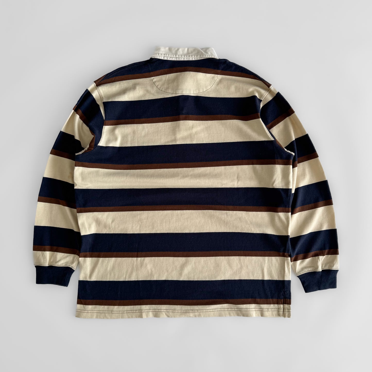 Rare Ralph Lauren Striped Rugby - Large