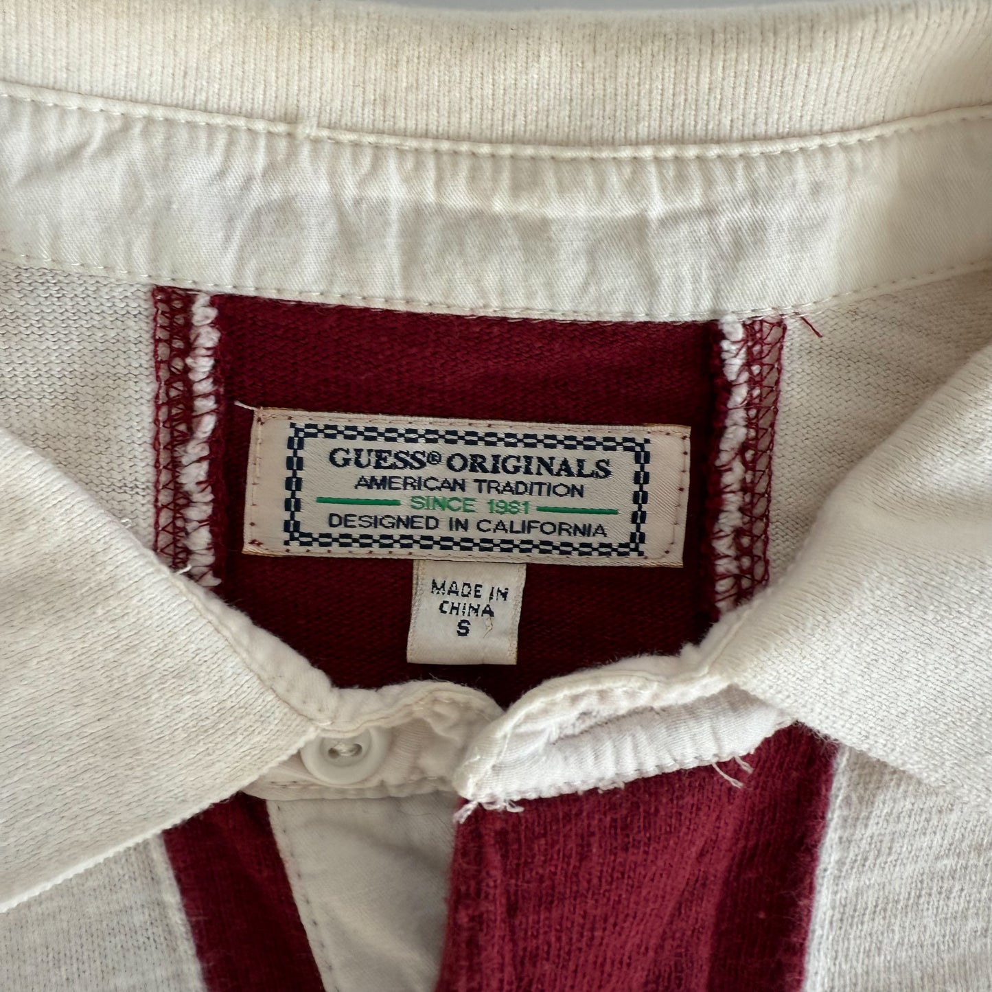 Guess Rugby Shirt - Small