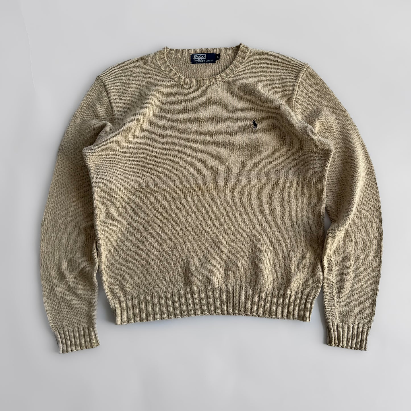 Ralph Lauren Heavy Knit Sweater - Large