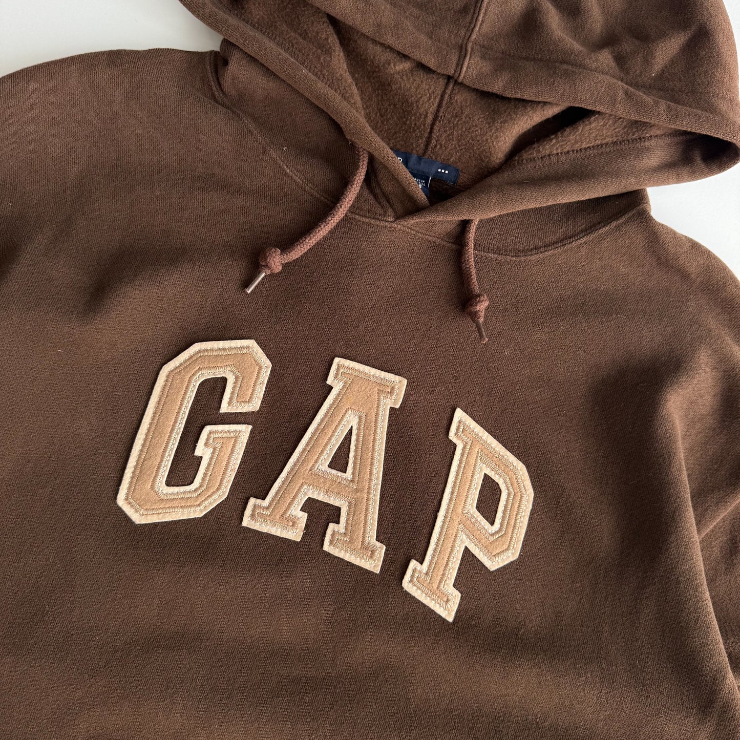 Rare Brown Gap Hoodie - Medium
