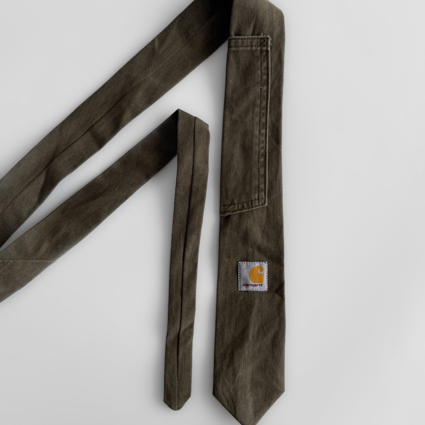 Reworked Carhartt Tie - Brown