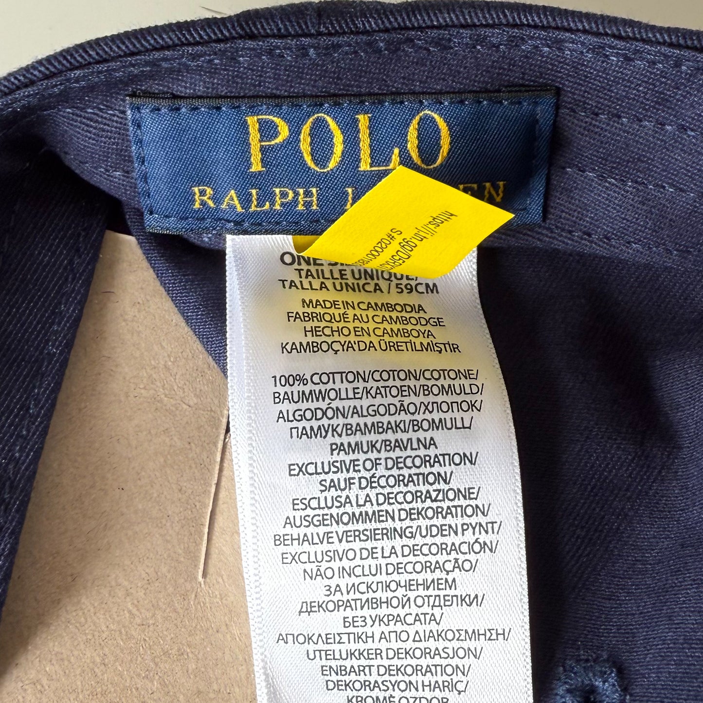 Polo Ski Bear Cap