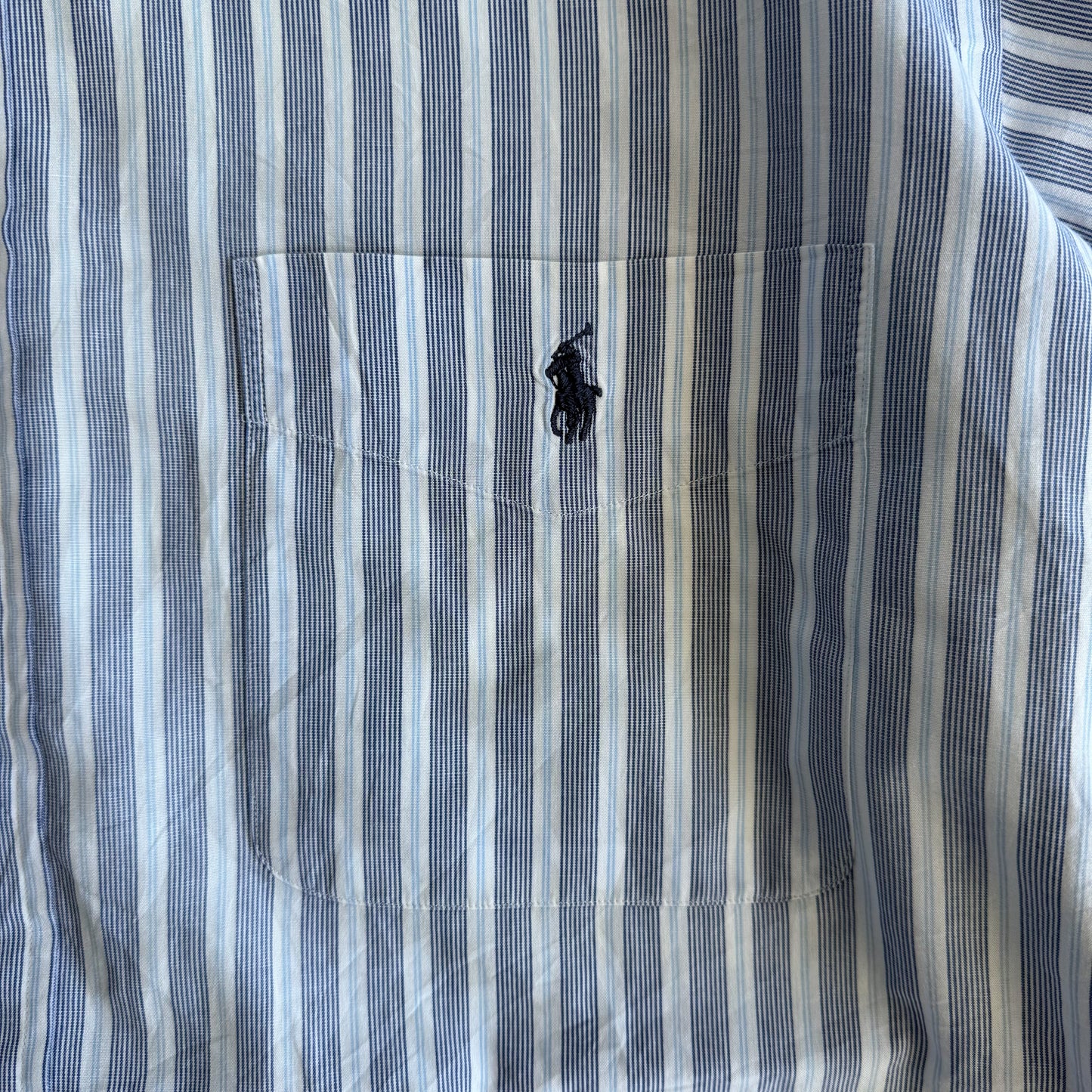 Ralph Lauren Striped Button Up Shirt - XL