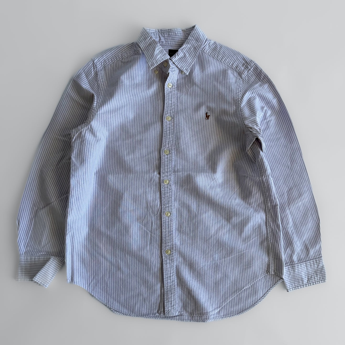 Ralph Lauren Striped Button Up Shirt - Small